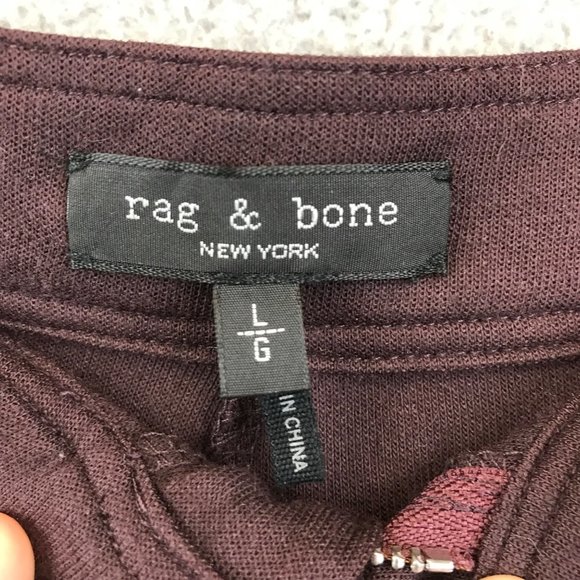 Rag & Bone womens sz L Work Pant pull up pants casual - Picture 3 of 9